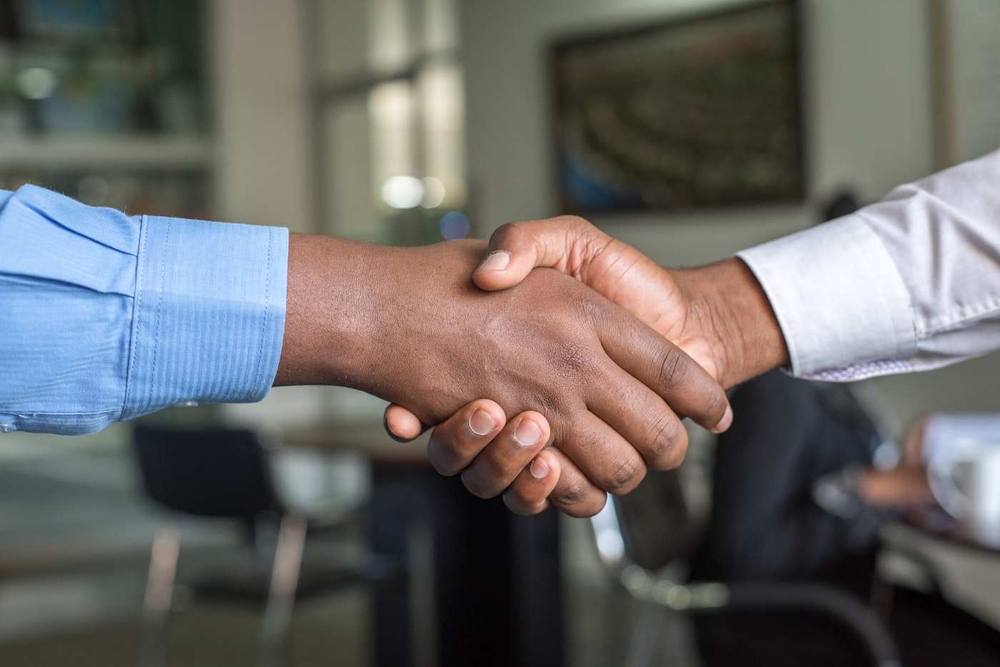 Commercial contract review during a client consultation